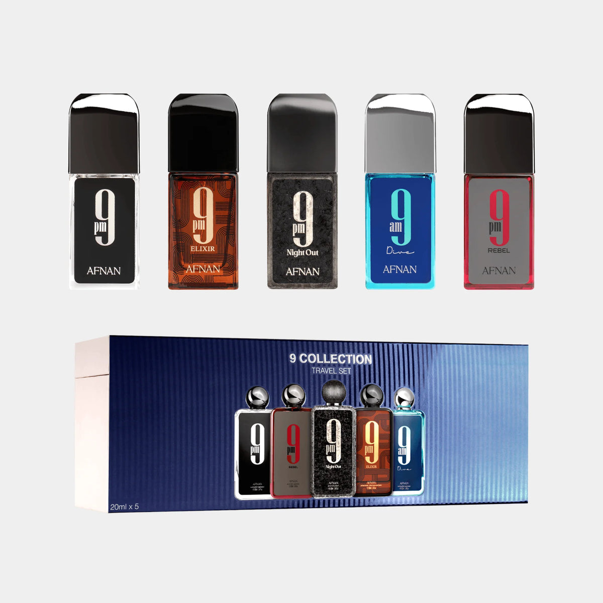 Afnan 9 Collection Travel Set - dxb perfume