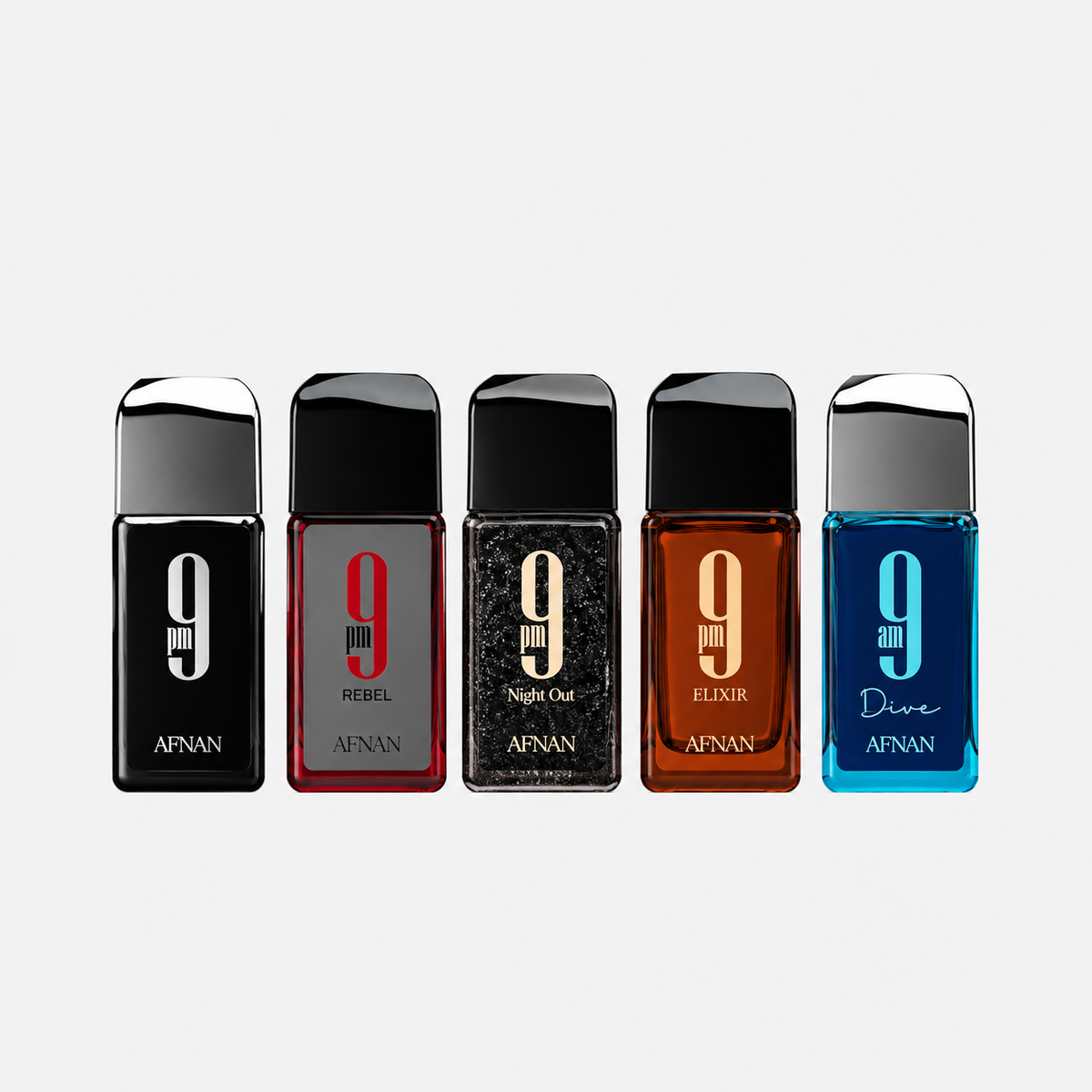 Afnan 9 Ccollection Travel Set