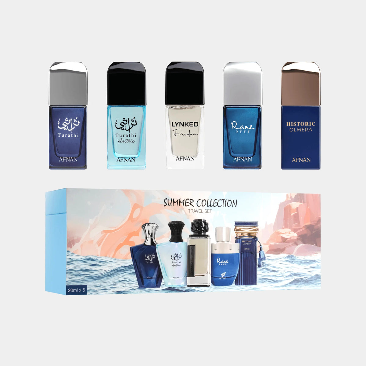 Afnan Summer Collection Travel Set